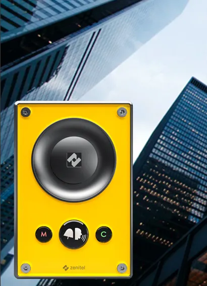Audio en video-intercom van Zenitel