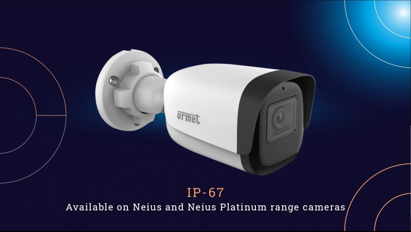 Waterafstotende IP camera